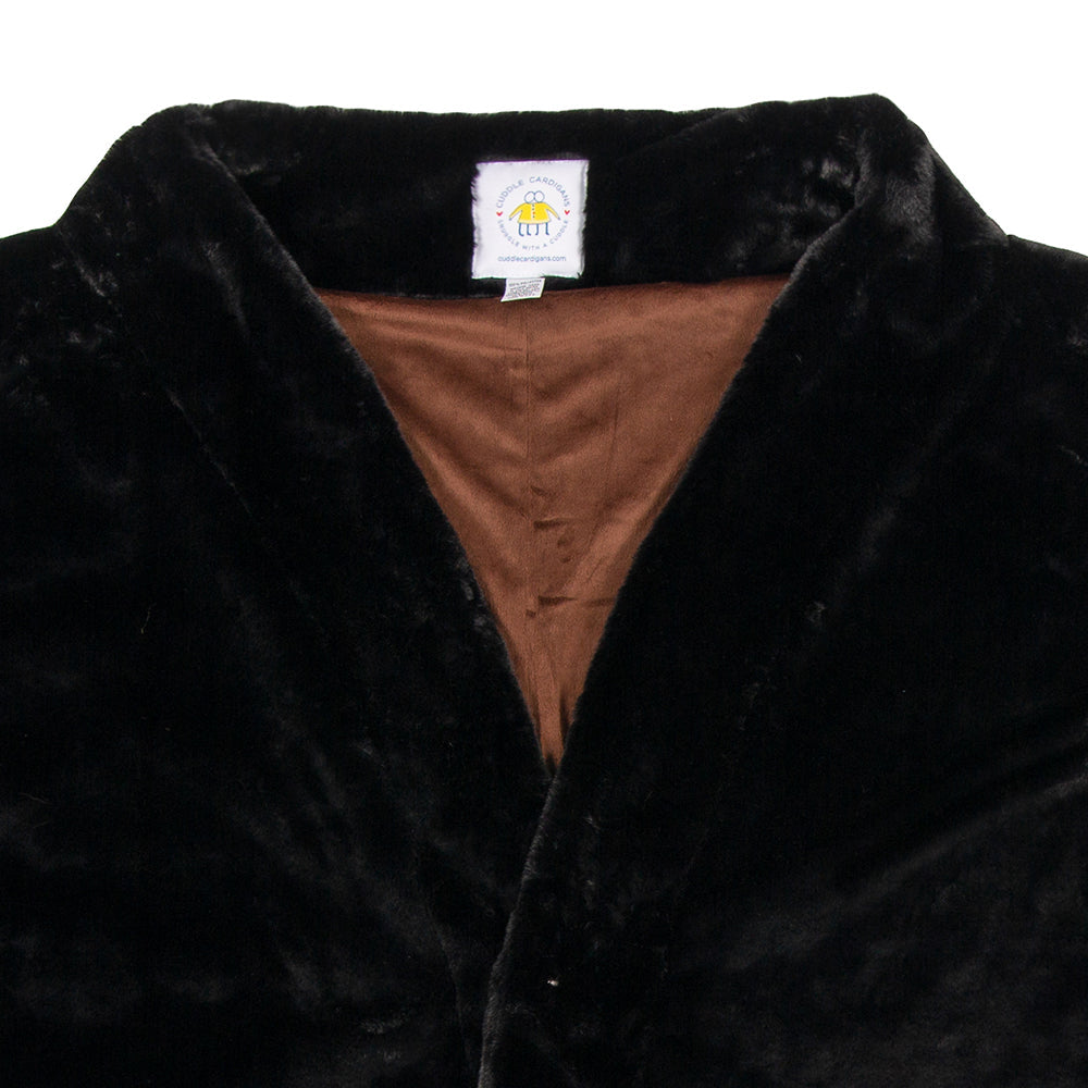 Faux beaver fur jacket for 2 people showing tag